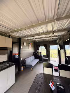 Cabaña campestre en Nemocón con fogata detail 2