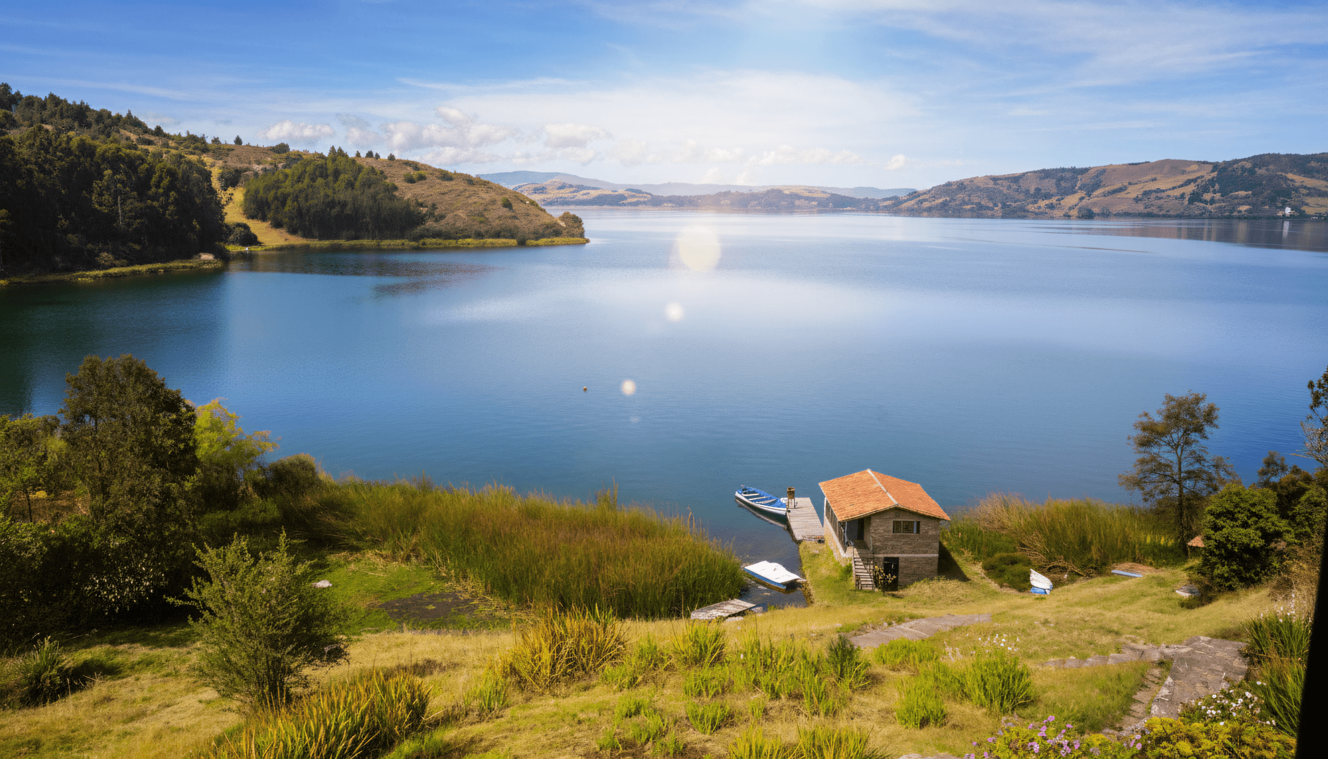 Laguna de Tota para plan romántico