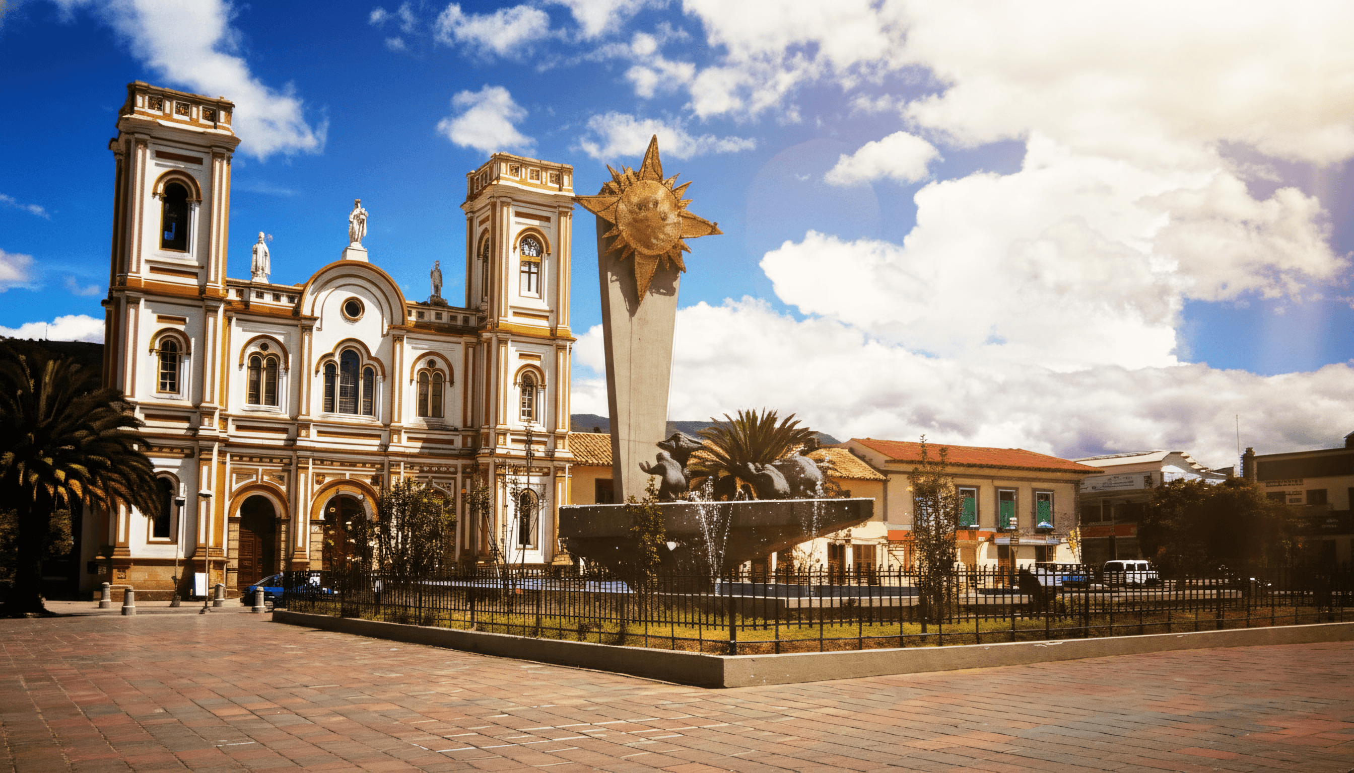 Ruta en carretera por paisajes de Boyacá